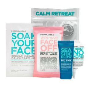Formula 10.0.6 Calm Retreat Travel Set NEW Calm Retreat Skin Pampering Kit